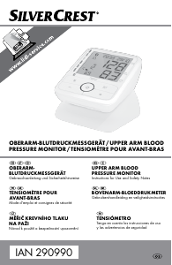 Manual de uso SilverCrest IAN 290990 Tensiómetro