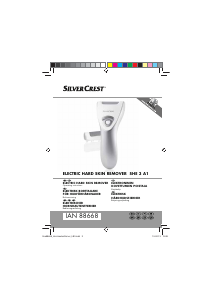 Käyttöohje SilverCrest IAN 88668 Jalkaraspi