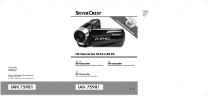 Handleiding SilverCrest IAN 75981 Camcorder