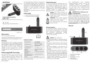 Mode d’emploi SilverCrest IAN 291519 Chargeur de voiture