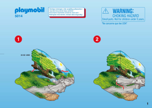 Bruksanvisning Playmobil set 5014 Adventure Dinosaurier