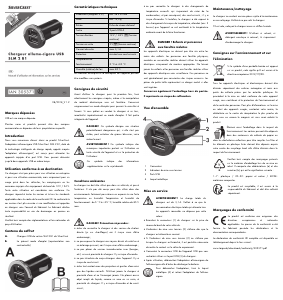 Mode d’emploi SilverCrest IAN 305371 Chargeur de voiture