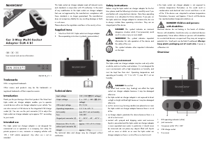 Brugsanvisning SilverCrest IAN 305371 Biloplader