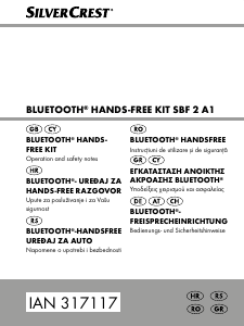 Manual SilverCrest IAN 317117 Car kit