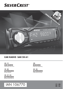Brugsanvisning SilverCrest IAN 106770 Bilradio