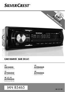 Priročnik SilverCrest IAN 85465 Avto radio