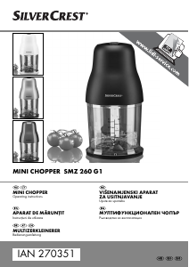 Manual SilverCrest IAN 270351 Aparat de maruntit