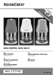 Priručnik SilverCrest IAN 270740 Sjeckalica