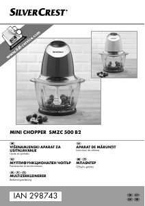 Brugsanvisning SilverCrest IAN 298743 Minihakker