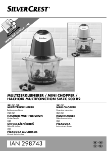 Наръчник SilverCrest IAN 298743 Чопър