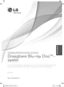 Handleiding LG BP691B Portable Blu-ray speler