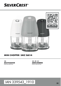 Brugsanvisning SilverCrest IAN 339543 Minihakker