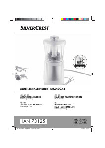 Handleiding SilverCrest IAN 73125 Hakmolen