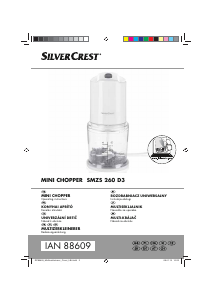 Használati útmutató SilverCrest IAN 88609 Kézi aprító