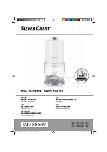 Bruksanvisning SilverCrest IAN 88609 Minihackare