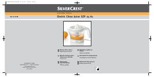 Manual SilverCrest IAN 68958 Storcator citrice