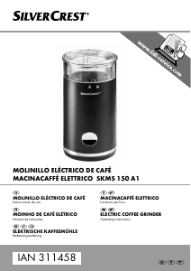 Manual de uso SilverCrest IAN 311458 Molinillo de café