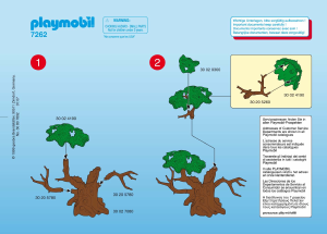 Handleiding Playmobil set 7262 Accessories Magische Boom