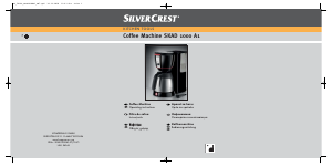 Εγχειρίδιο SilverCrest IAN 54348 Μηχανή καφέ