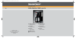 Instrukcja SilverCrest IAN 54348 Ekspres do kawy