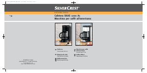 Manual SilverCrest IAN 57455 Máquina de café