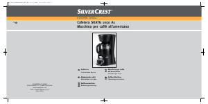 Manual SilverCrest IAN 61863 Máquina de café