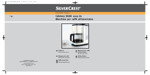 Manual SilverCrest IAN 63918 Máquina de café