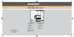 Instrukcja SilverCrest IAN 63918 Ekspres do kawy