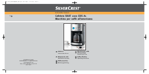 Manual SilverCrest IAN 71659 Máquina de café