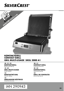 Handleiding SilverCrest IAN 290943 Contactgrill