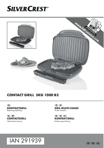 Mode d’emploi SilverCrest IAN 291939 Grill