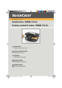 Manual SilverCrest IAN 62051 Grelhador de contacto