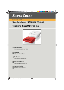 Manual SilverCrest IAN 71569 Grelhador de contacto
