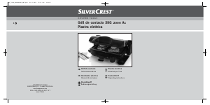 Manual SilverCrest IAN 71980 Grelhador de contacto
