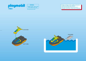 Handleiding Playmobil set 7964 Accessories Jetski