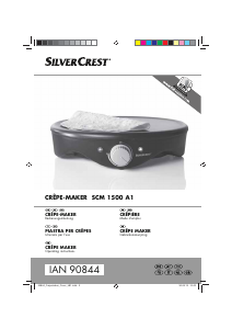 Handleiding SilverCrest IAN 90844 Crepemaker