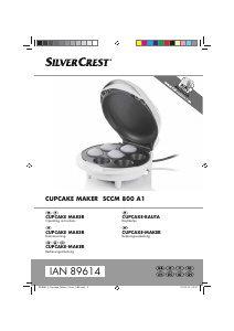 Brugsanvisning SilverCrest IAN 89614 Cupcakemaskine