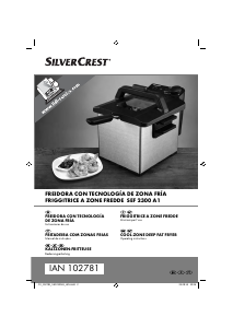 Manual SilverCrest IAN 102781 Fritadeira