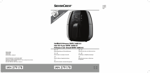 Manual SilverCrest IAN 279178 Fritadeira