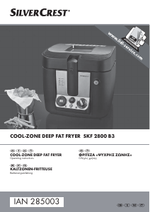 Manual SilverCrest IAN 285003 Deep Fryer