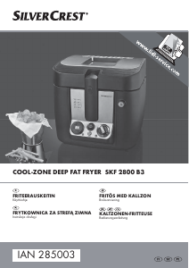 Käyttöohje SilverCrest IAN 285003 Friteerauskeitin