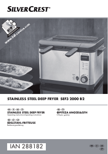 Εγχειρίδιο SilverCrest IAN 288182 Φριτέζα