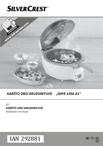 Vadovas SilverCrest IAN 292881 Gili gruzdintuvė