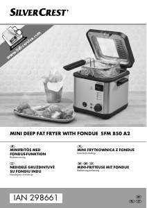 Bruksanvisning SilverCrest IAN 298661 Fritös