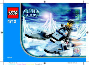 Handleiding Lego set 4742 Alpha Team Coole speede