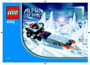Manual Lego set 4743 Alpha Team Ice blade