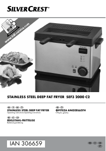 Εγχειρίδιο SilverCrest IAN 306659 Φριτέζα