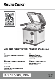 Käyttöohje SilverCrest IAN 326680 Friteerauskeitin
