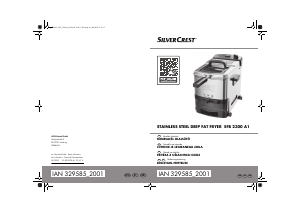 Használati útmutató SilverCrest IAN 329585 Olajsütő