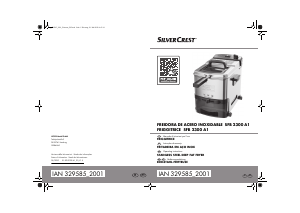 Manual SilverCrest IAN 329585 Fritadeira